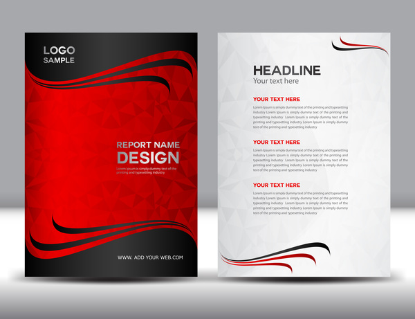 red flyer cover brochure 