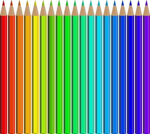 welcome school pencils colored back 