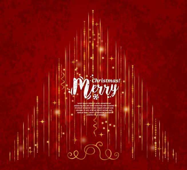 styles red merry christmas card 2017 