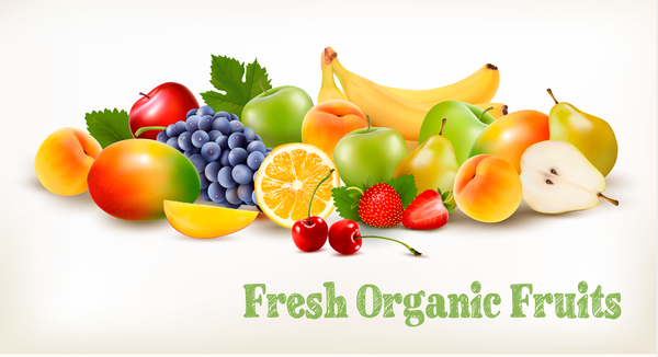 grganic fruits fresh 