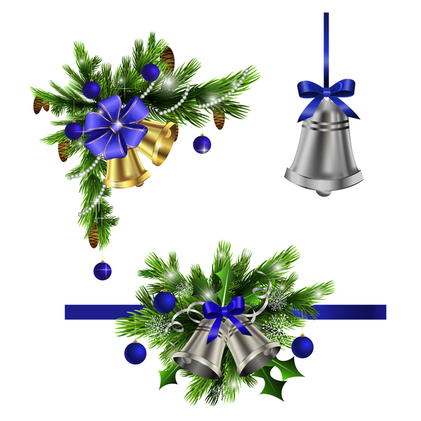 decorative corner Christmass bell 