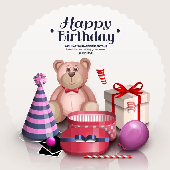 toy gift card birthday bear 