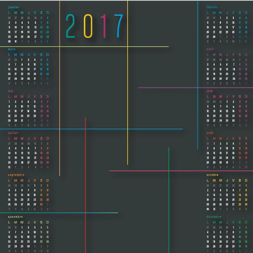 calendar 2017 