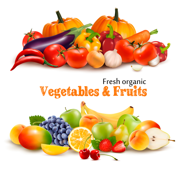 vegerables grganic fruits fresh 