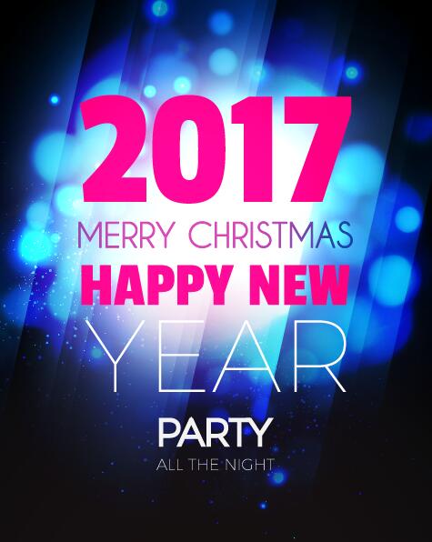 year party new flyer christmas 2017 