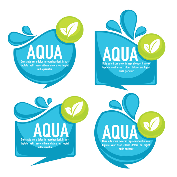 stickers aqua 