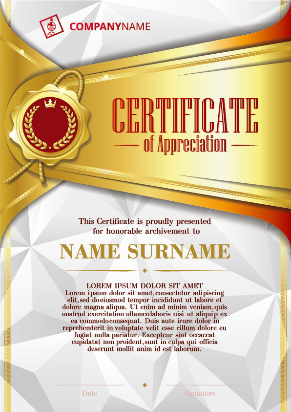luxury diploma certificate 