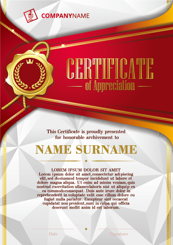 luxury diploma certificate 