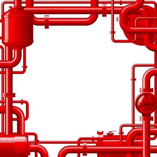 red pipes frame 
