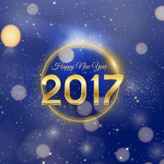 year new happy halation blue 2017 