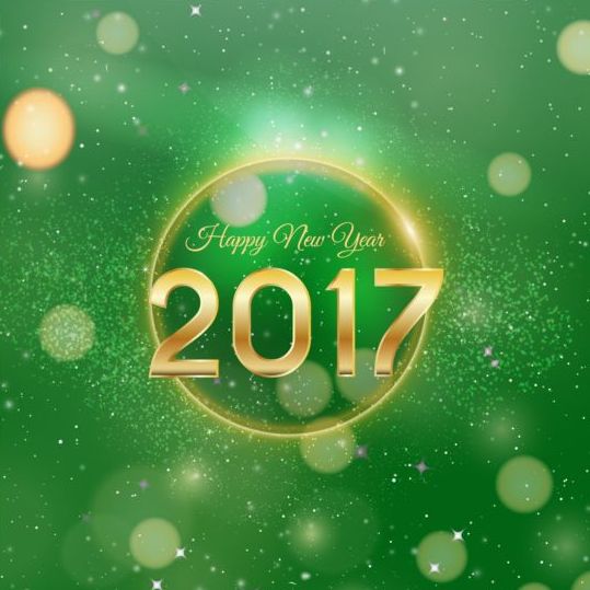 year new happy halation green 2017 