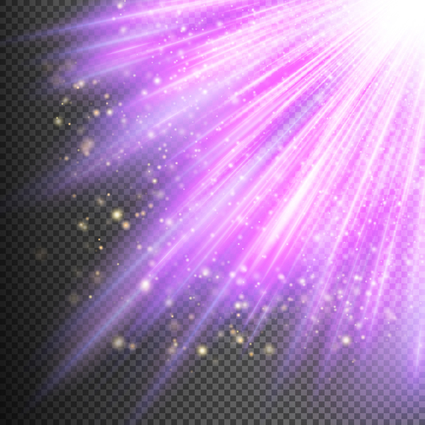 rays purple light 