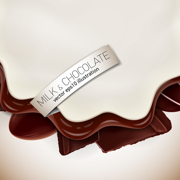 milk chocolate abstract 