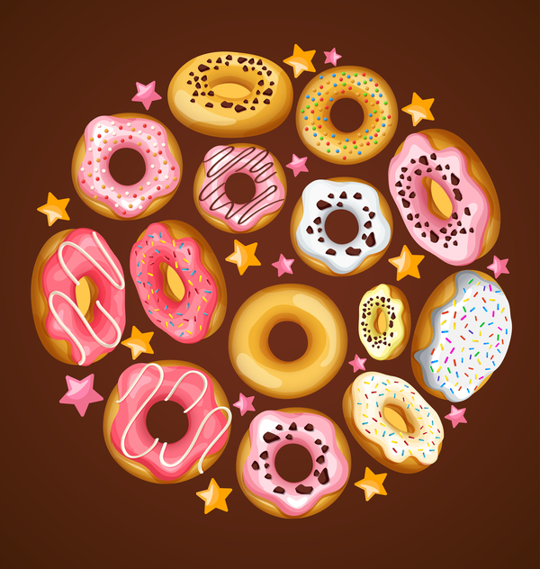stars doughnut 