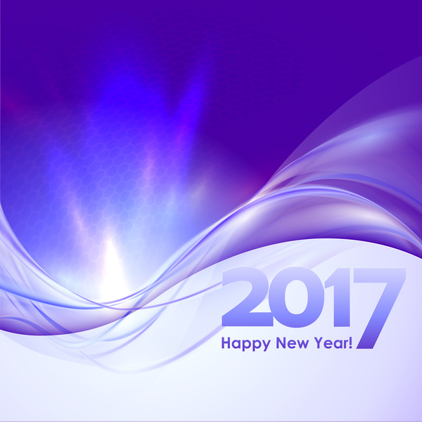 purple new year happy 2017 