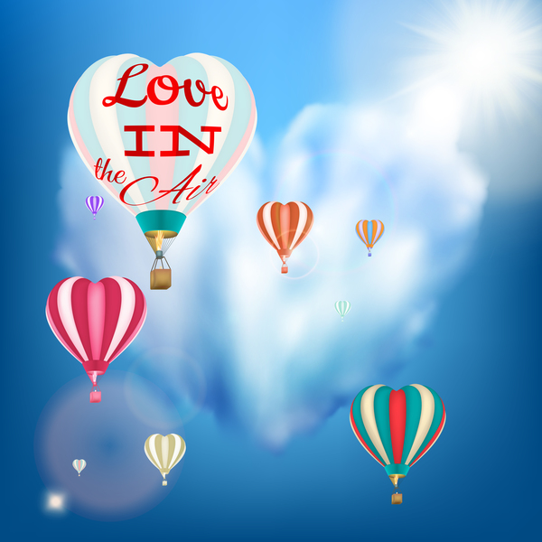 valentine hot heart cloud balloon 