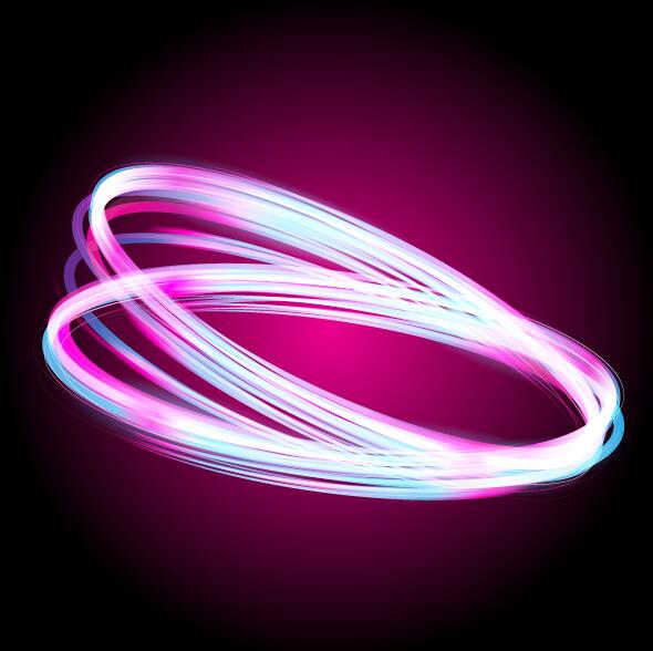 neon light effect abstract  