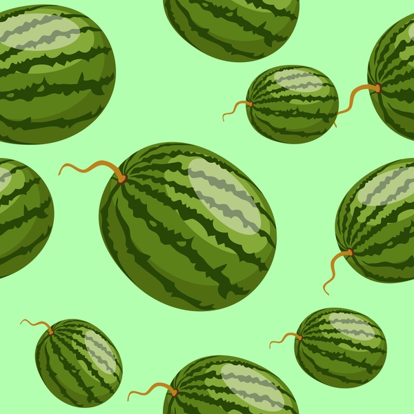 watermelon seamless pattern 