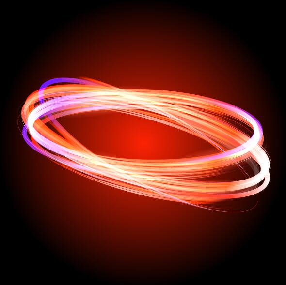 neon light effect abstract 